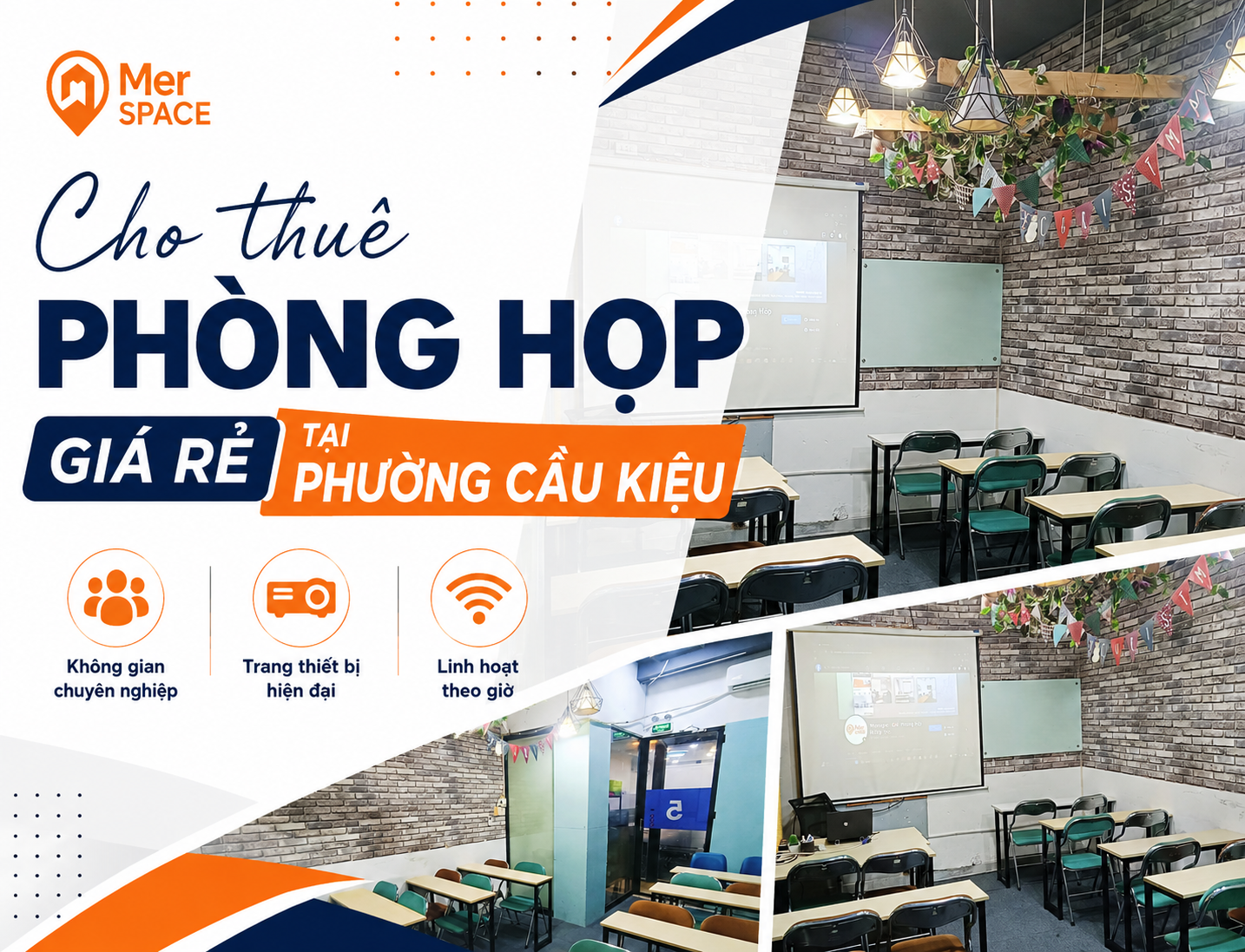 cho thuê phòng họp giá rẻ tại phường cầu kiệu